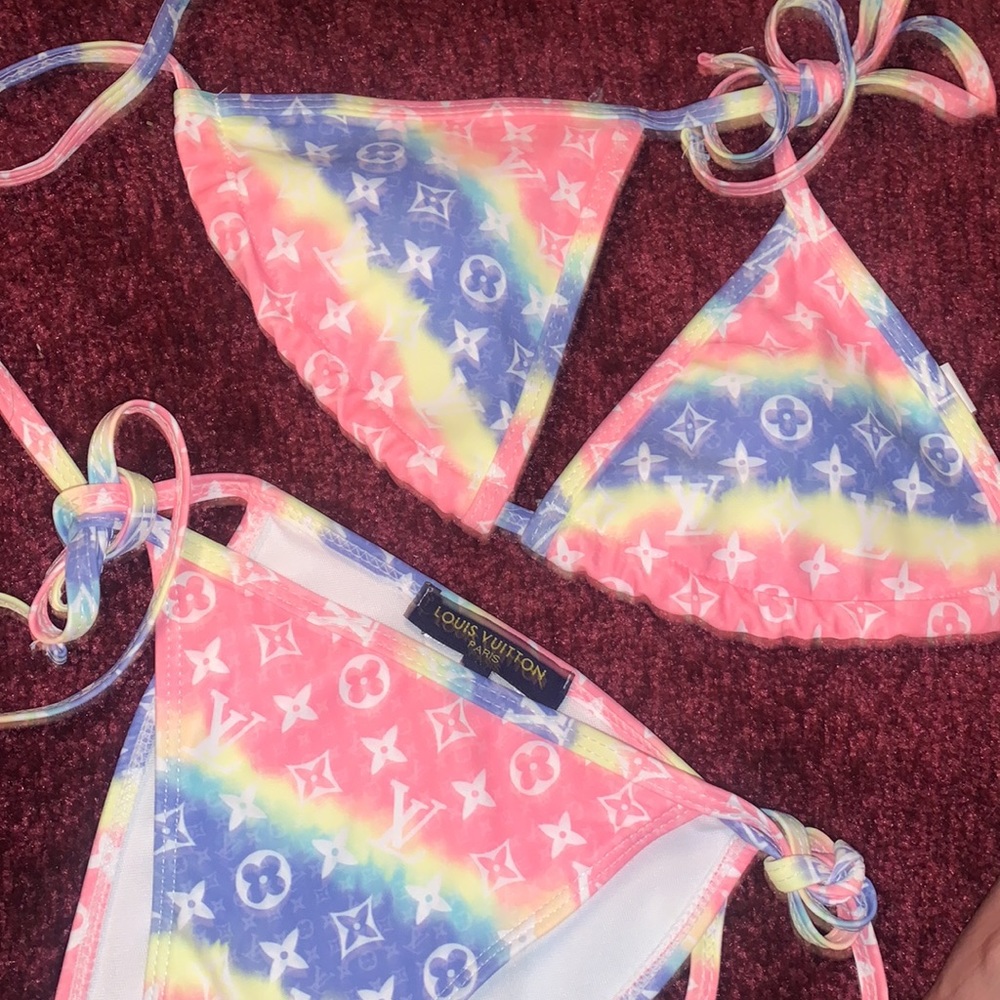 Luis Vuitton monogram bikini